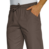 PANTALONI ELASTICO MISTO COTONE P